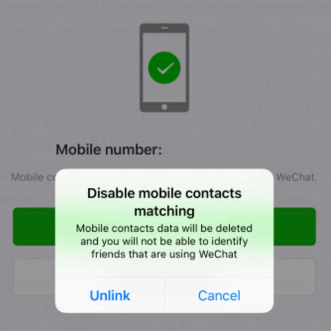 Criar uma conta WeChat